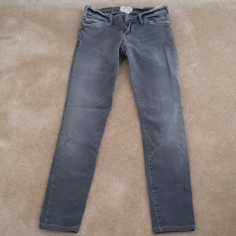 Current/Elliott grey skinny jeans